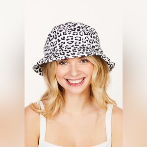 Leopard Print Bucket Hat